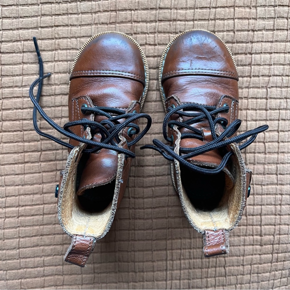 Mikoleon Heirloom Classic Kids Boots, Brown, size 24 or US8